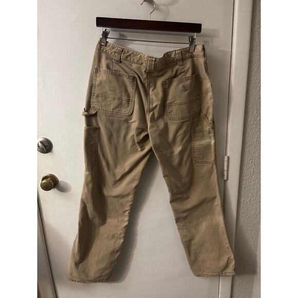 Carhartt Original Fit Jean 12 FLAWS Casual Cabincore Fisherman Heritage Workwear - Picture 3 of 14